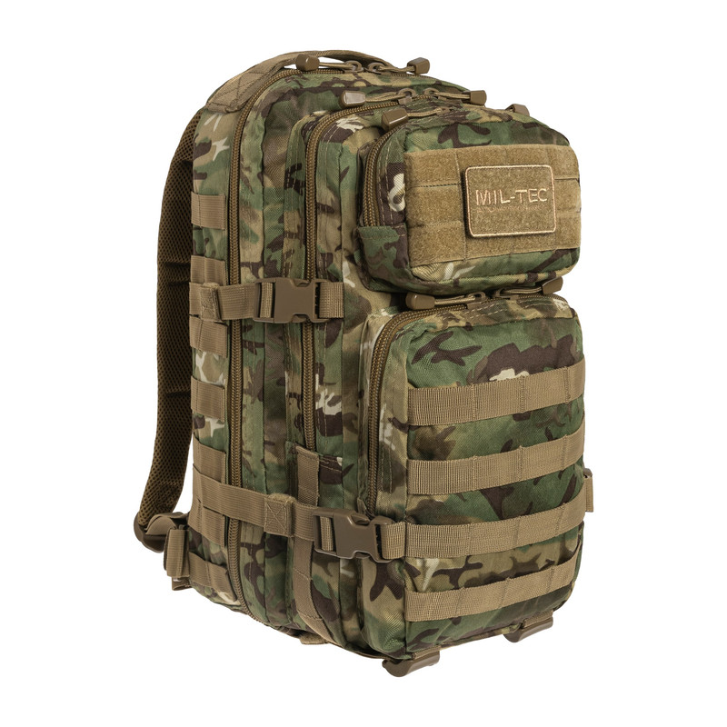 Рюкзак тактичний 20л. Мультікам Mil-Tec US ASSAULT PACK SM W/L-ARID (14002056-20)