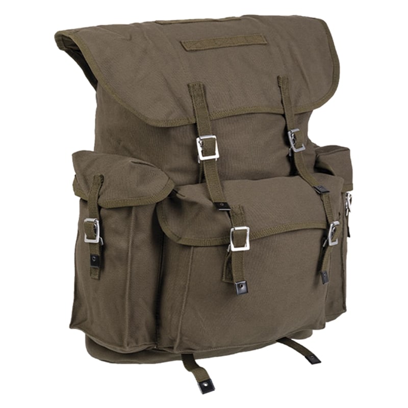 Рюкзак тактичний Mil-Tec піхотний із плечовими ременями BW Rucksack 25Л Olive (14041000-25)