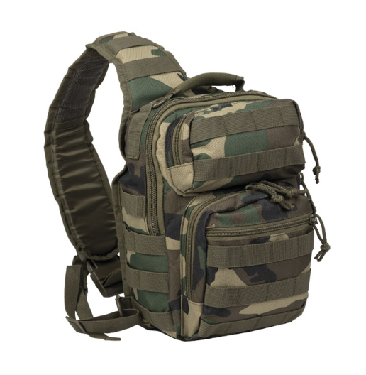 Рюкзак однолямковий Mil-Tec 9Л. Мультікам ONE STRAP ASSAULT PACK (14059120)