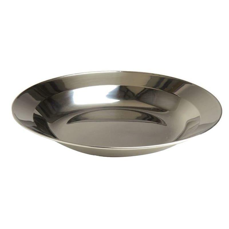 Тарілка тактична Mil-Tec нержавіюча сталь Steel Plate 22 cm (14684000)
