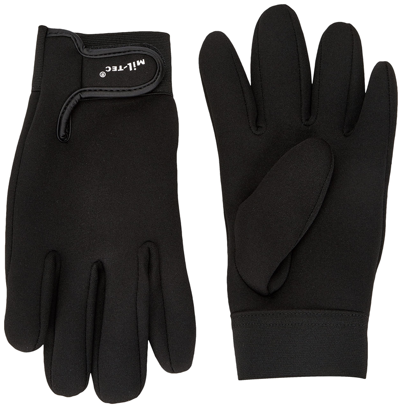 Рукавиці тактичні Mil-Tec Неопренові XL Чорні NEOPREN HANDSCHUHE SCHWARZ KURZ (11660002-905-XL)