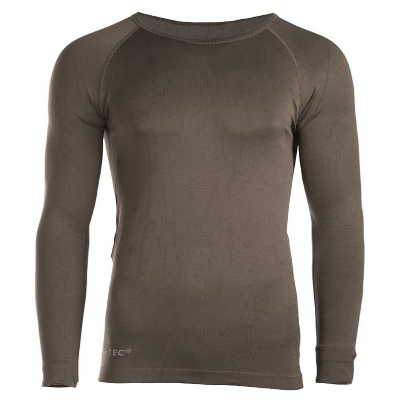 Лонгслів термоактивний тактичний Mil-Tec термокофта Thermoactive Shirt 2XL/3XL Olive (11233001-004-XXL/3XL)