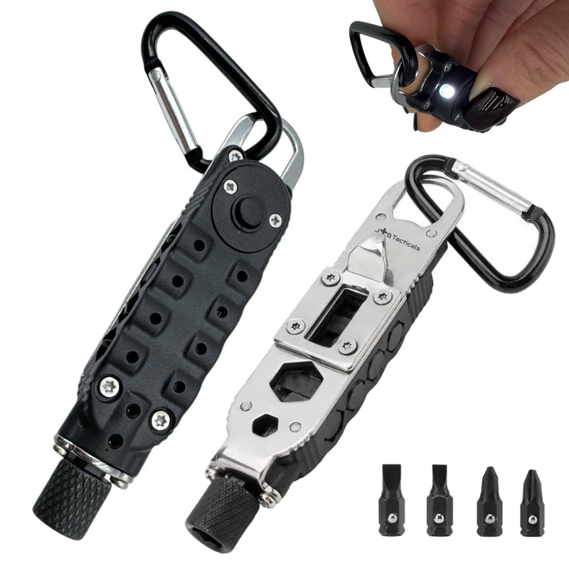 Мультитул тактичний JB Tacticals брелок 10в1 Multitool Keychain Black (JB-MLT-0010)