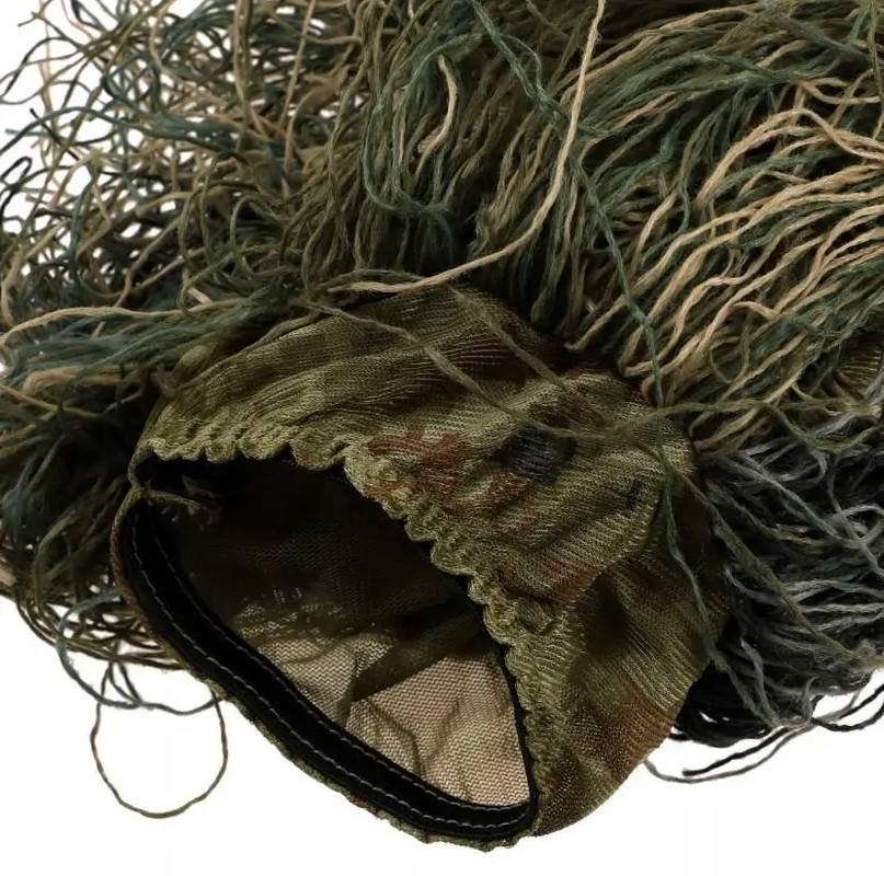 Костюм маскувальний Mil-Tec антипожежна кікімора Мультікам Камуфляж M/L GHILLIE PARKA ′ANTI FIRE′ PRO W/L (11962120-002-M-L) — фото 4