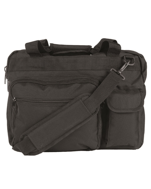 Сумка для ноутбука тактична Mil-Tec Водовідштовхуюча 40х30х10см M.LAPTOP BAG BLACK (13821002)
