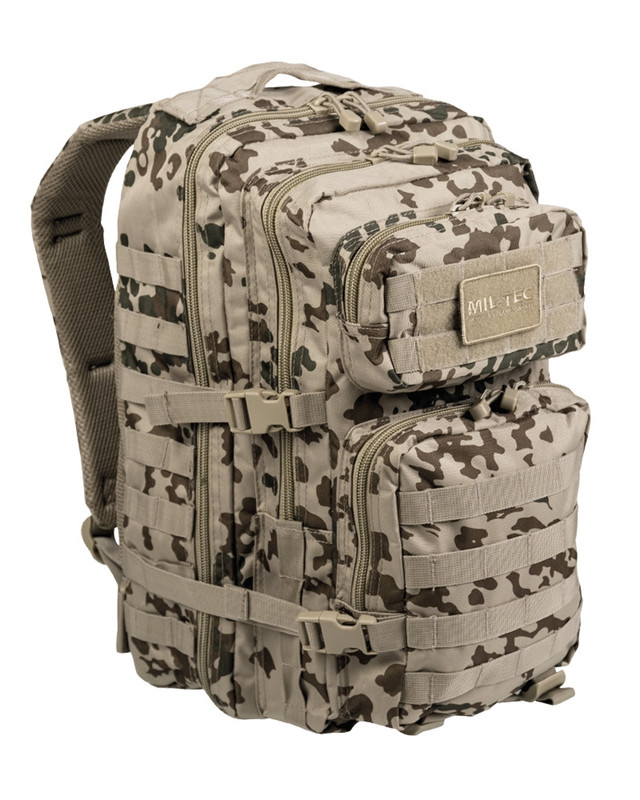 Рюкзак тактичний Mil-Tec 36Л Тропічний камуфляж US ASSAULT PACK LG TROPENTARN (14002262-36)