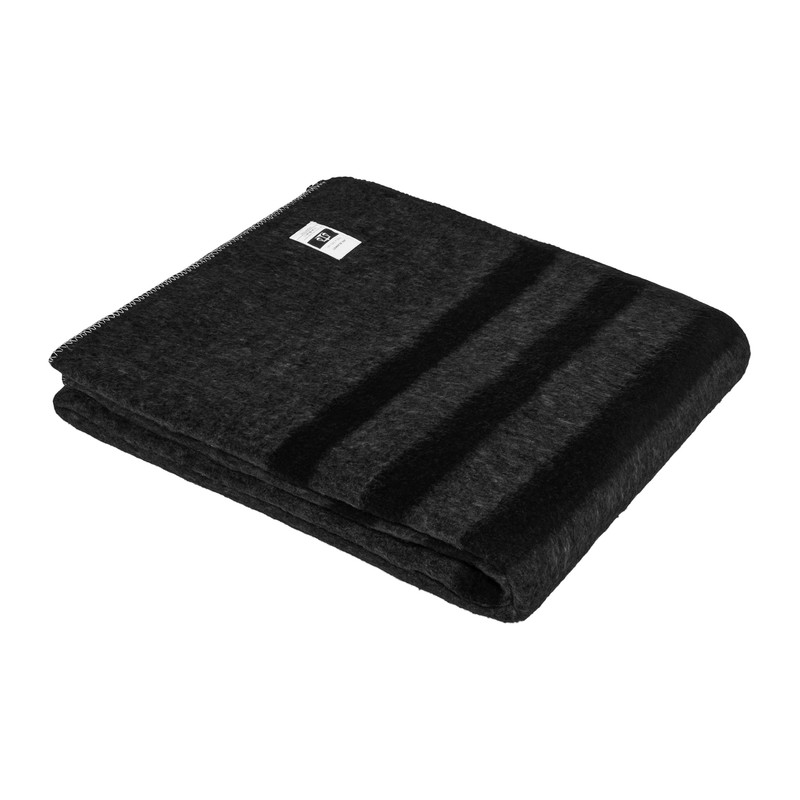 Ковдра-плед Mil-Tec вовняна Jail Blanket 195 x 150 см Black (14429802)
