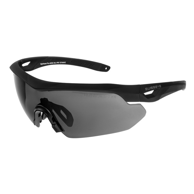 Окуляри тактичні SWISS EYE Балістичні Захист очей TACT.BRILLE SWISS EYE Nighthawk Pro Black (15624652)