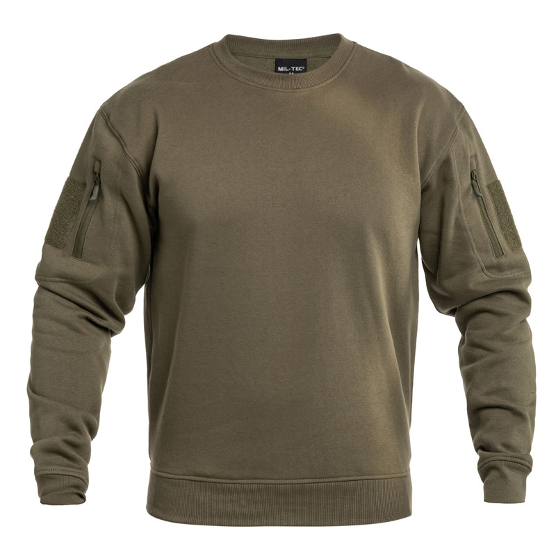 Кофта тактична Mil-Tec світшот Tactical Sweatshirt 2XL Ranger Green (11472412-906-XXL)