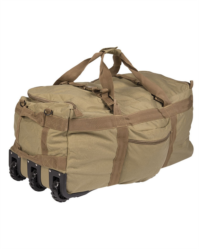Сумка транспортна Mil-Tec на колесах 2in1Combat Duffle Bag 118л Coyote (13854005-118)