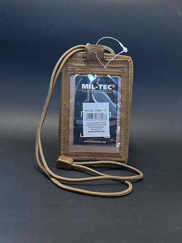 Підсумок Чохол для Документів (ID-картки) тактичний Mil-Tec Койот ID CARD CASE (15847119)