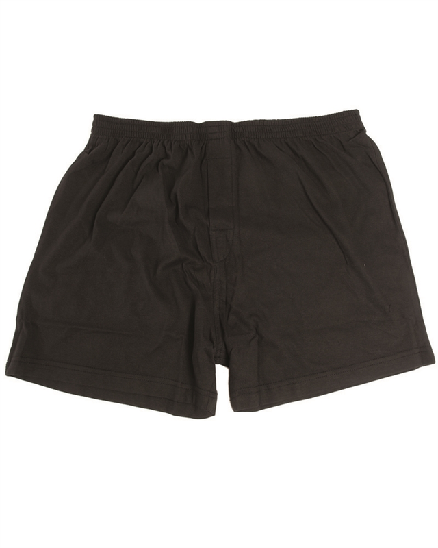 Труси чоловічі Mil-Tec Боксери вільного крою Чорні Boxer Shorts 2XL Black (11201002-906-XXL)