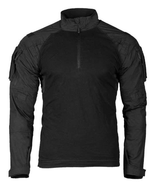 Сорочка L Чорна Mil-Tec FELDHEMD TACTICAL L 2.0 SCHWARZ (10921102-904-L)