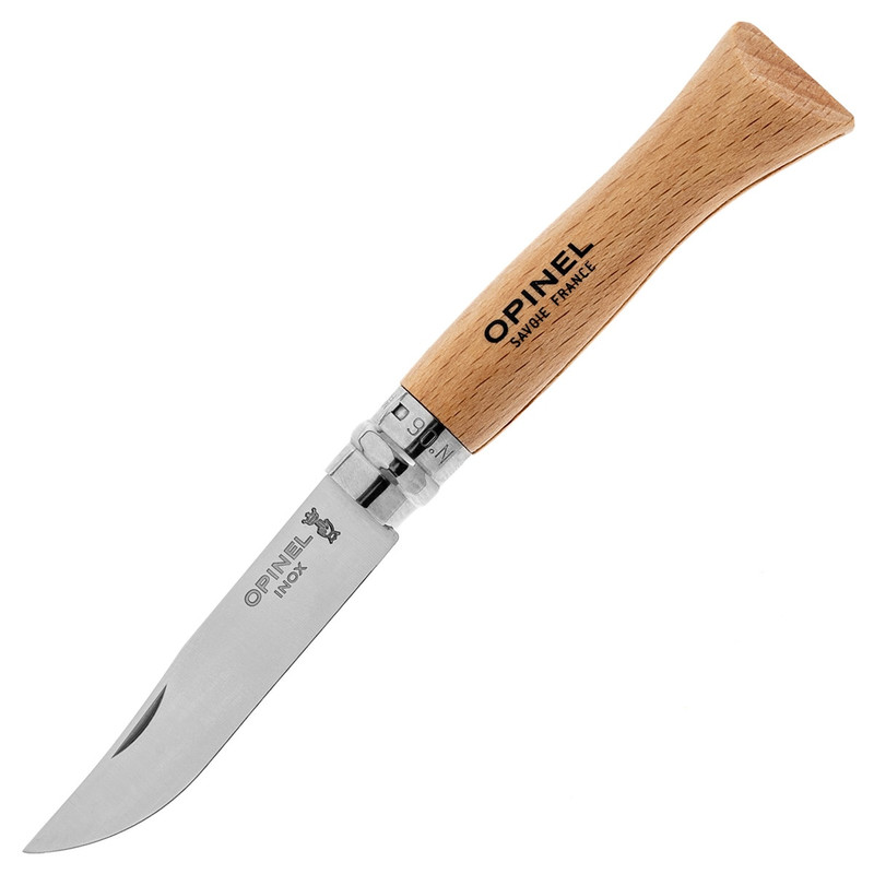 Ніж тактичний Opinel складаний Blister № 6 Inox Natural Folding Knife (000404)