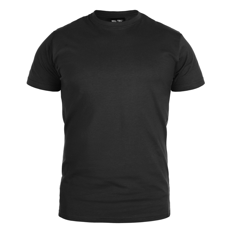 Футболка Mil-Tec армійська T-shirt US Style 2XL Black (11011002-906-XXL)