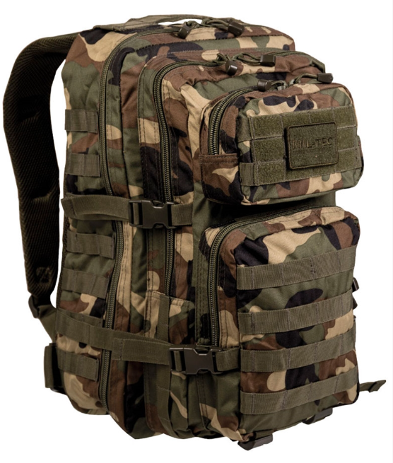 Рюкзак тактичний Mil-Tec 36Л. Мультікам уламковий US ASSAULT PACK LG W/L (14002220-36)