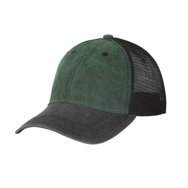 Бейсболка тактична Helikon-tex із сіточкою Green Black (CZ-PTC-CW-1F1CC)