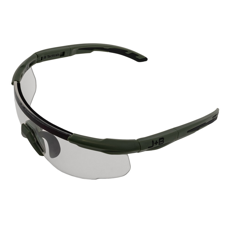 Окуляри стрілецькі JB Tacticals захисні Tactical Glasses Olive (JB-GLS-0003-GRN)