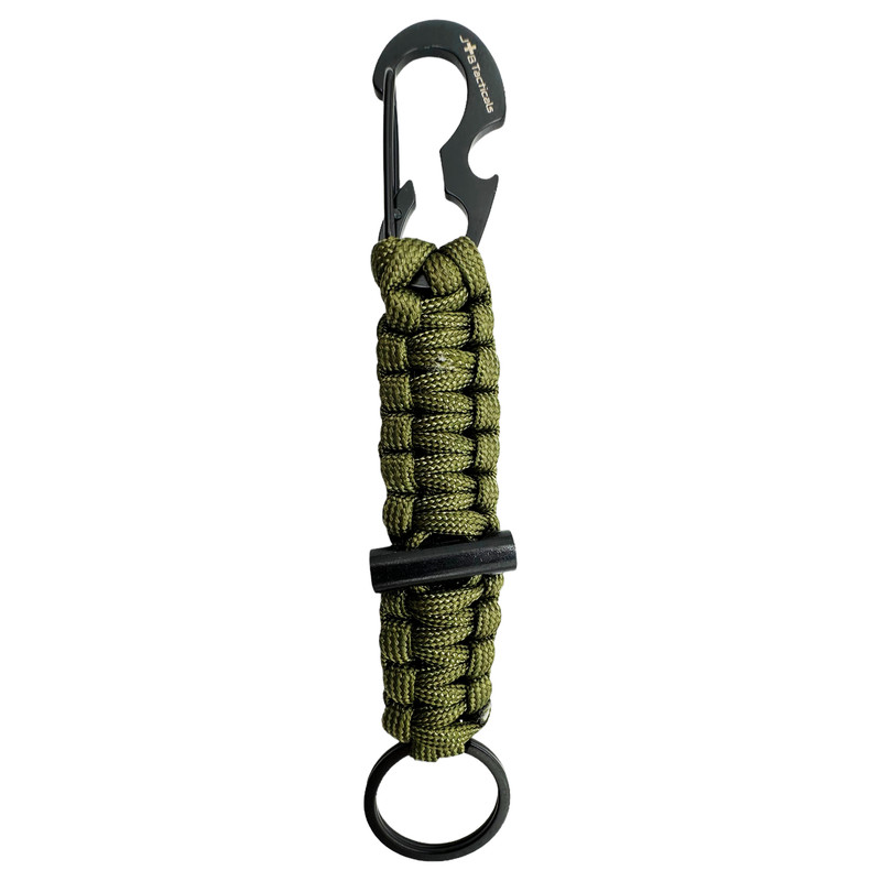 Паракордовий карабін JB Tacticals кресало Paracord deployment Olive (JB-ACS-0035-GRN)