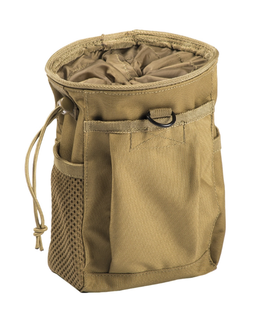 Сумка скидання магазинів Тактична Mil-Tec Складна Койот EMPTY SHELL POUCH MOLLE COYOTE (16156305)