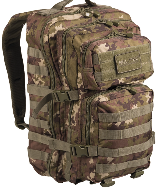Рюкзак тактичний 36Л Камуфляж Mil-Tec VEGETATO BACKPACK US ASSAULT LARGE 36Л (14002242-36)