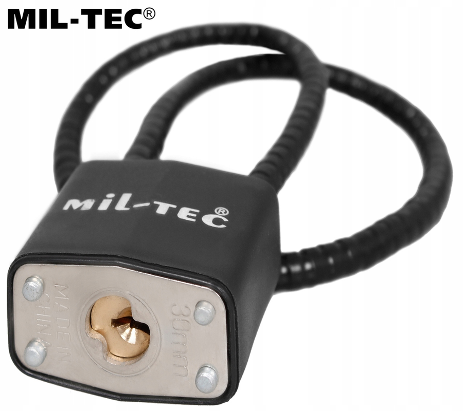 Замок Mil-Tec тросовий для зброї 38см (15925160)
