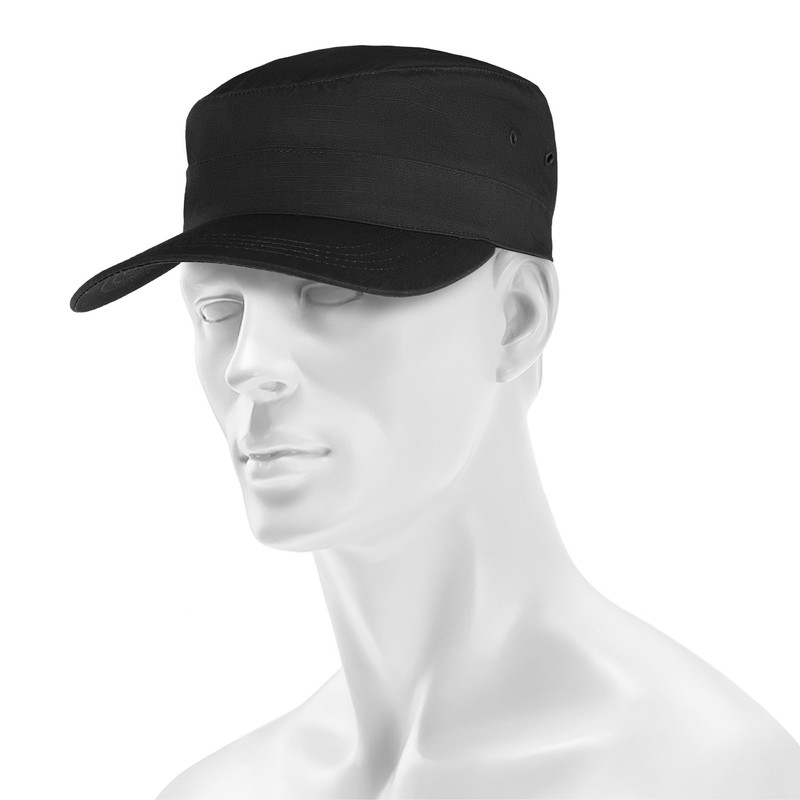 Кашкет польовий Helikon-Tex кепка Combat Patrol сap Rip-Stop One size Black (CZ-COM-PR-01)