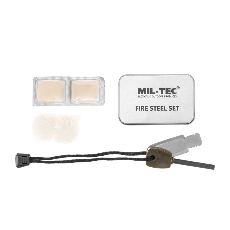 Набір для виживання Mil-Tec для розпалювання вогню Survival Fire Steel Set (15275000)