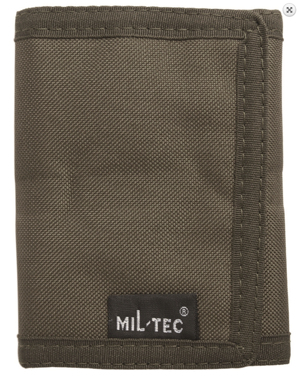 Гаманець візитівка військовий Олива Mil-Tec® GELDBÖRSE M.KARTENFÄCHER OLIV (15810001)