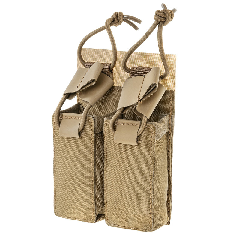 Підсумок Mil-Tec 2 магазини пістолета Pouch with Hook&Loop Backside Coyote (13495819)