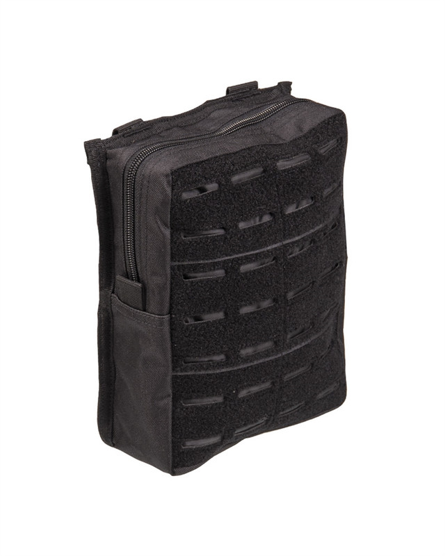 Підсумок тактичний Mil-Tec Лазер Чорний LASER CUT BELT POUCH LG SCHWARZ (13487402)