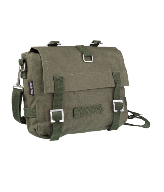 Сумка дорожня тактична Mil-Tec "хлібниця" Універсальна з поясом Shoulder Bread Bag 4Л Olive (13702001)