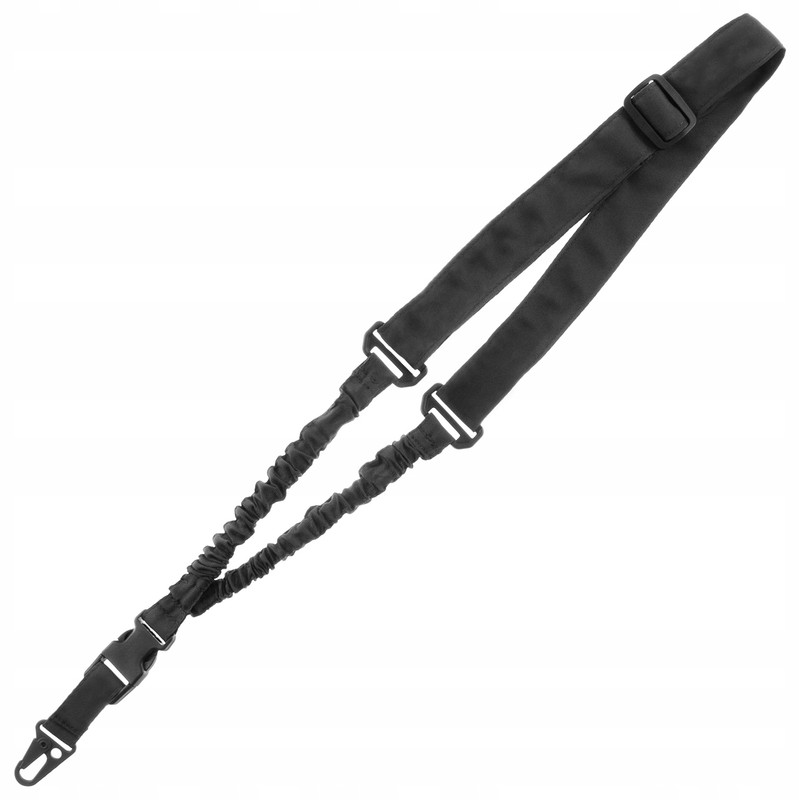 Ремінь для зброї одноточковий Тактичний Mil-Tec Чорний BASIC TRAGEGURT M.BUNGEE 1-POINT SCHWARZ (16184002)