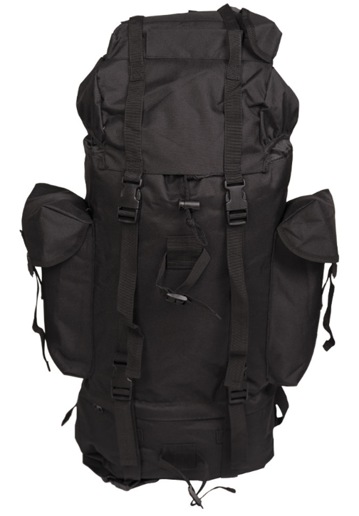 Рюкзак Тактичний Військовий Mil-Tec 65Л BW LAMPFRUCKSACK IMP SCHWARZ (14023002-65)
