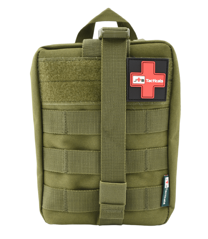 Підсумок тактичний JB Tacticals аптечка ПМД First aid kit tactical bag Molle Olive (JB-BAG-0003-GRN)
