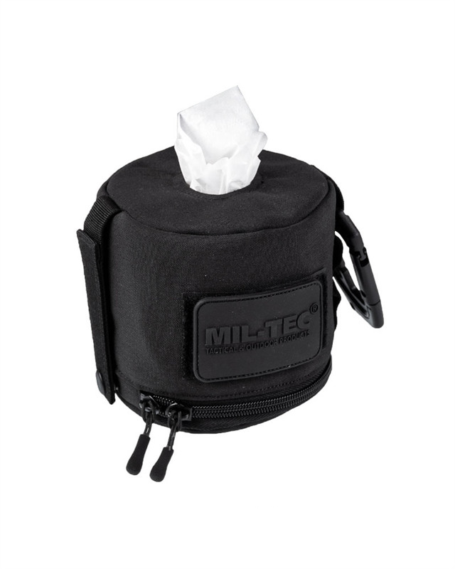 Підсумок Mil-Tec Для серветок і туалетного паперу MOLLE TISSUE CASE Black (16000102)