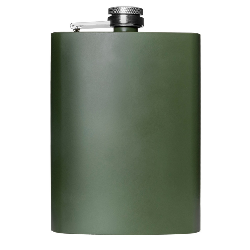 Фляга 220мл Олива 8OZ Mil-Tec TASCHENFLASCHE EDELSTAHL OLIV (14521001-008-220)