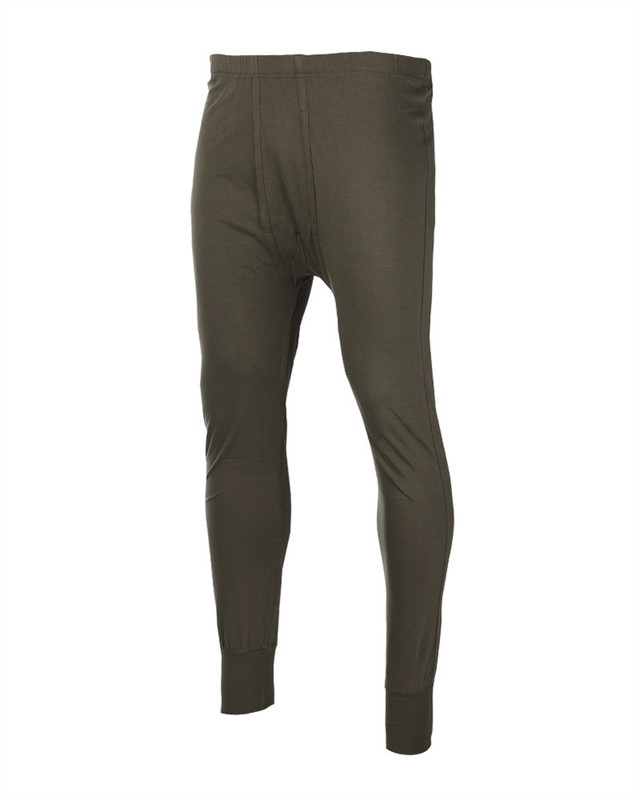 Штани Mil-Tec армійські кальсони підштанники Long Underwear L Olive (11213001-004-L)