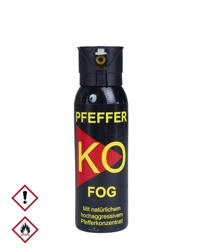 Балончик перцевий аерозольний газовий 100мл Ballistol Німеччина FOG VERTEIDIGUNGSSPRAY PFEFFER SPRAY 100ML NUR EU (16223100-100)